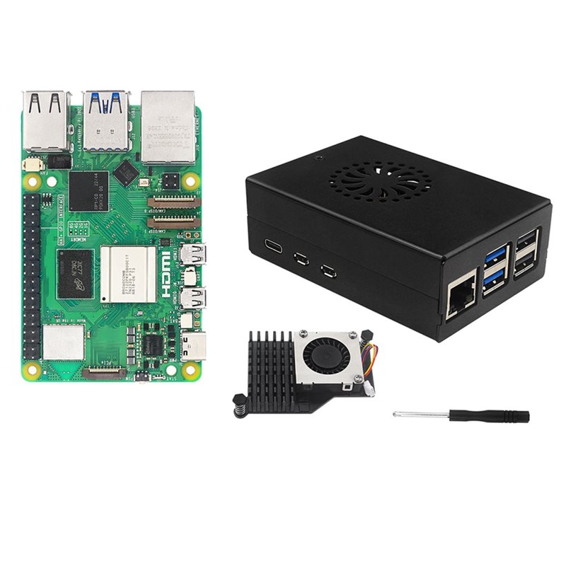 AS95-Irasptek Başlangıç ​​Kiti - Raspberry Pi 5 8Gb Kit incelemesi ve fiyatı