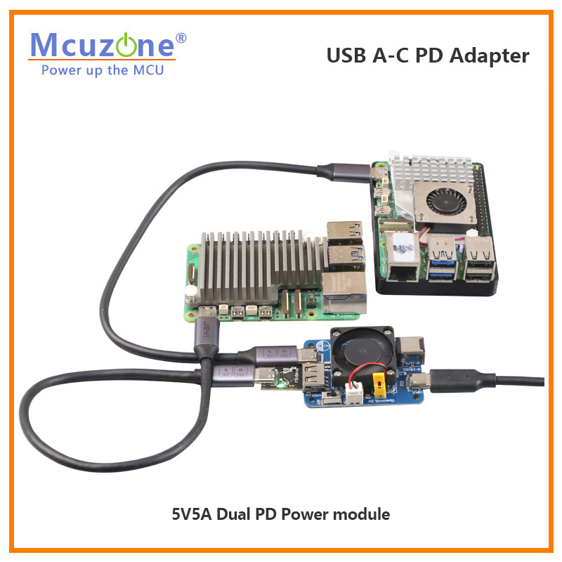 Raspberry Pi5 USB A-C PD Adapt - Banana Pi Bpi-M5 incelemesi ve fiyatı