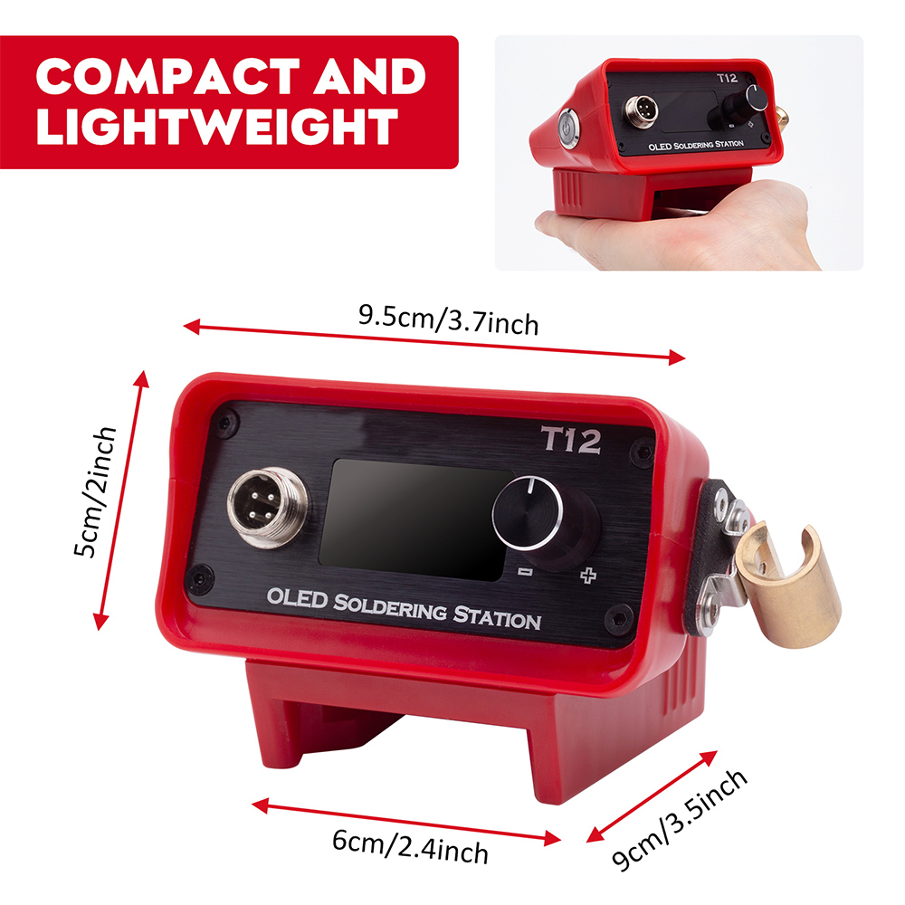 OLED T12 Havya İstasyonu Ayarl - Soldering Station T12 Oled incelemesi ve fiyatı