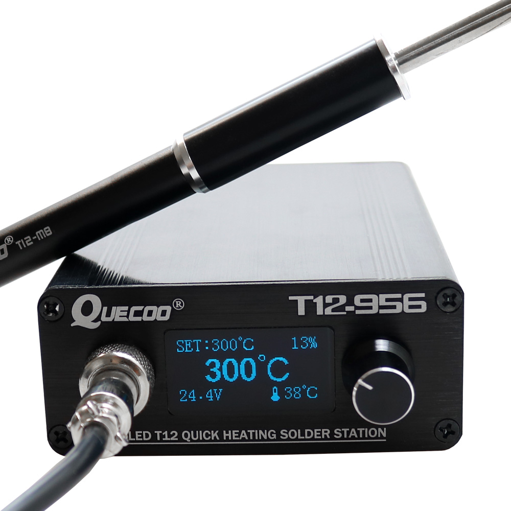 QUECOO T12-956 Lehimleme Dijit - Soldering Station T12 Oled incelemesi ve fiyatı